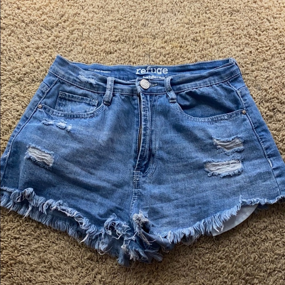 High Rise Cheeky Shorts
